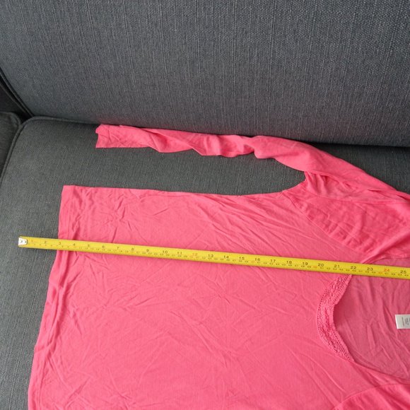 Diesel Pink 100% Lycocell Long Sleeve T-Shirt Size S - Picture 8 of 11